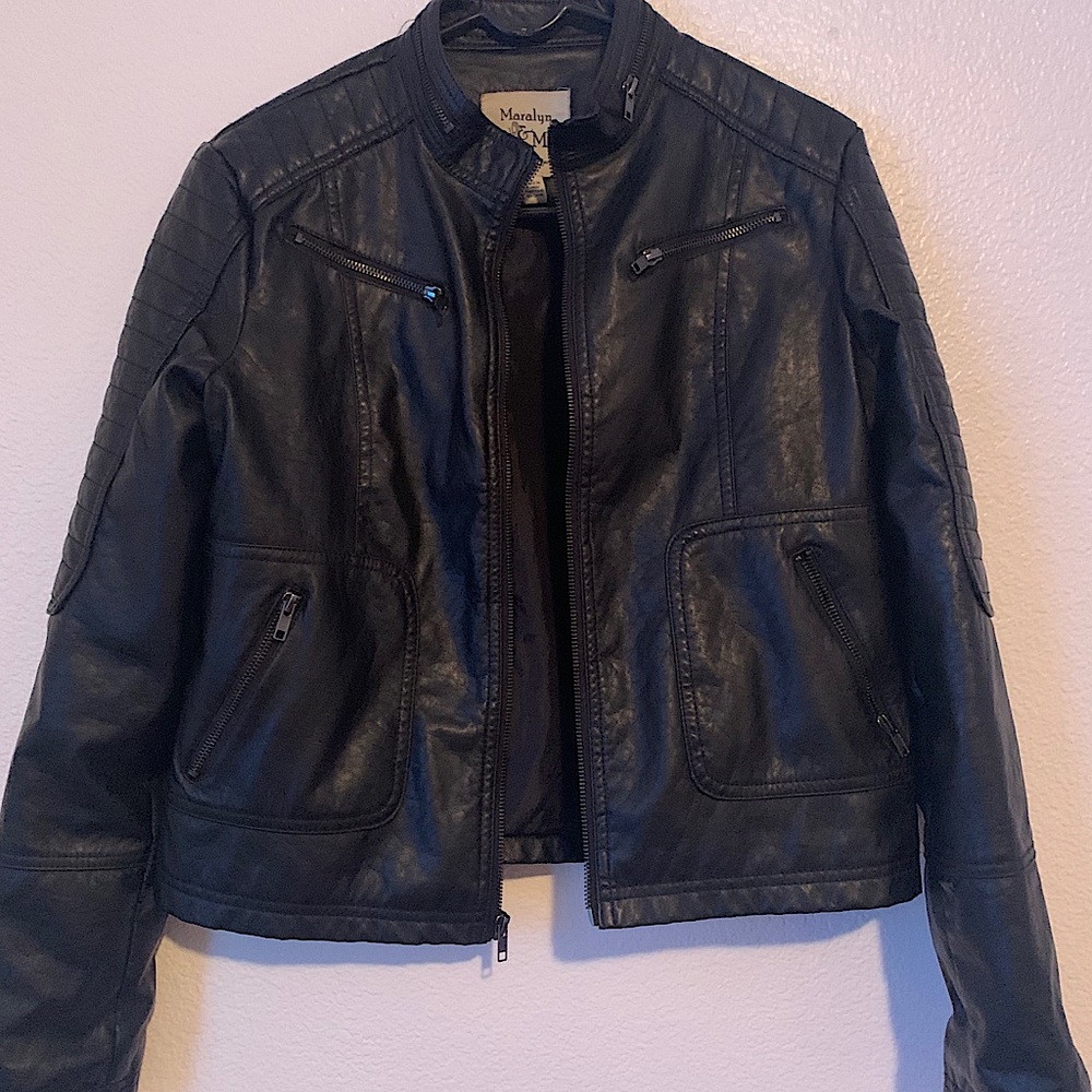 Leather jacket